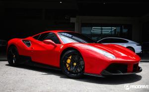 Ferrari 488 GTB by ProDrive on Vossen Wheels (S21-01) 2019 года
